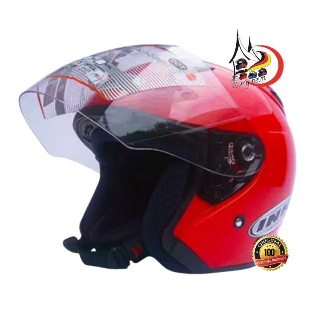 HELM INK CENTRO JET SOLID ORIGINAL FIRE RED/ HELM INK CENTRO TERLARIS