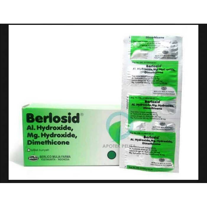 Berlosid Berlocid box 100 tablet
