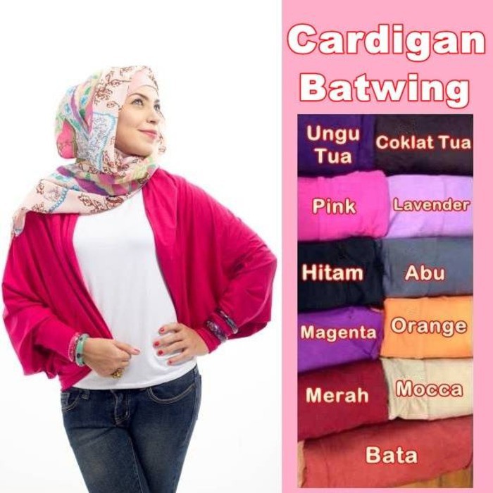 CARDIGAN BATWING