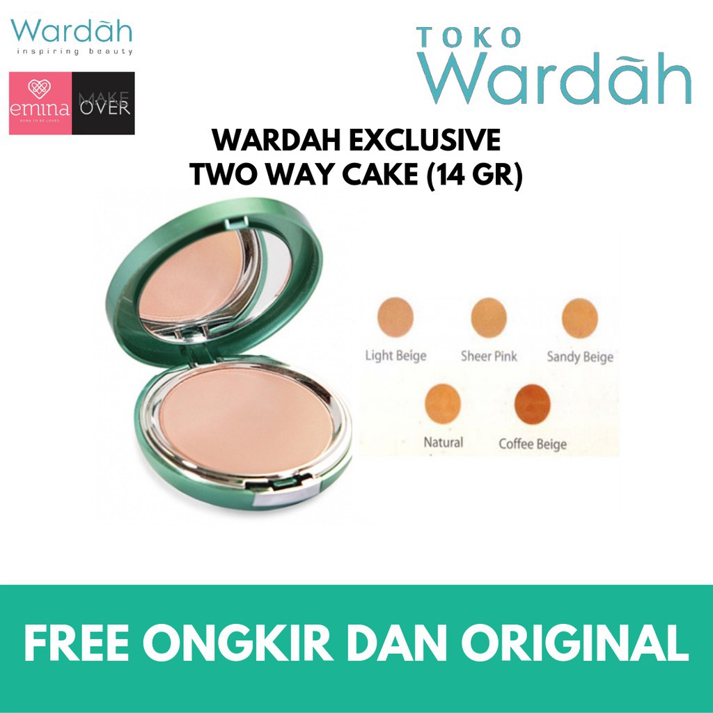 [READY!] Wardah Exclusive Two Way Cake