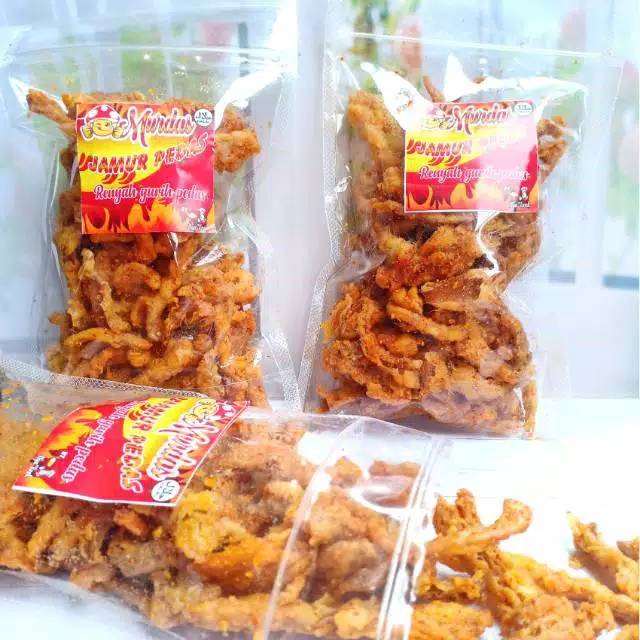 Kripik Jamur Pedas Krispy (Jadas)