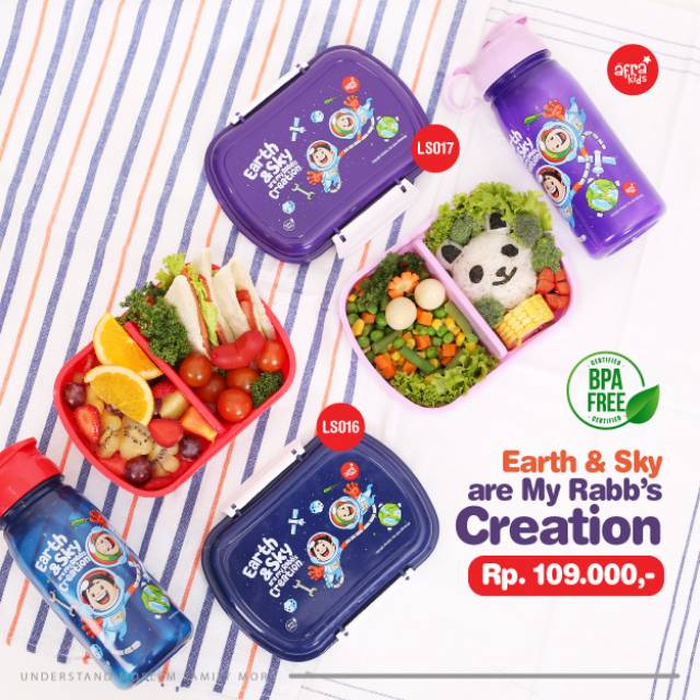 Tempat makan Lunchset afrakids