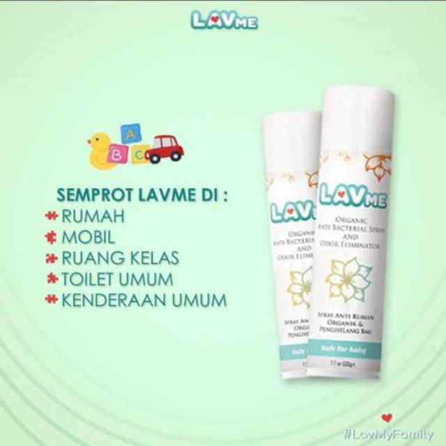 LAVME SPRAY 250ML ORIGINAL