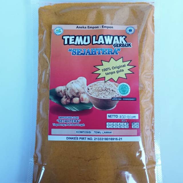 Temu lawak bubuk original