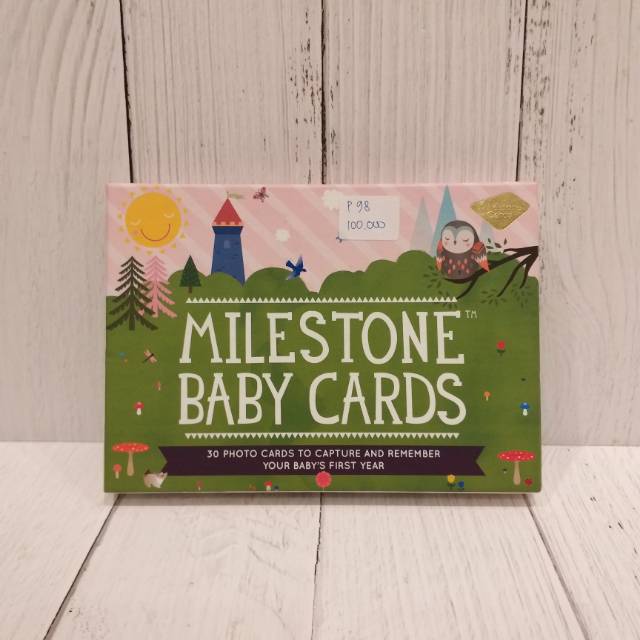 MILESTONE BABY CARDS