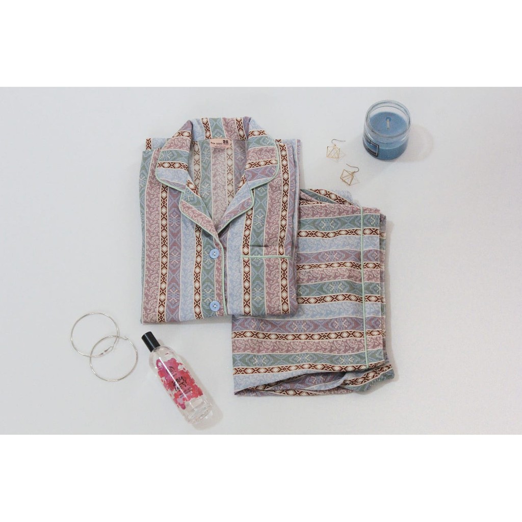 Piyama Pendek Spring Ethnic