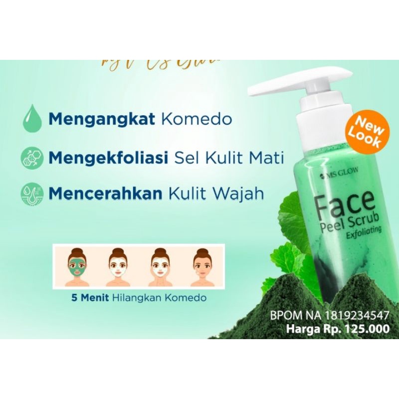 FACE PEEL SCRUB MS GLOW
