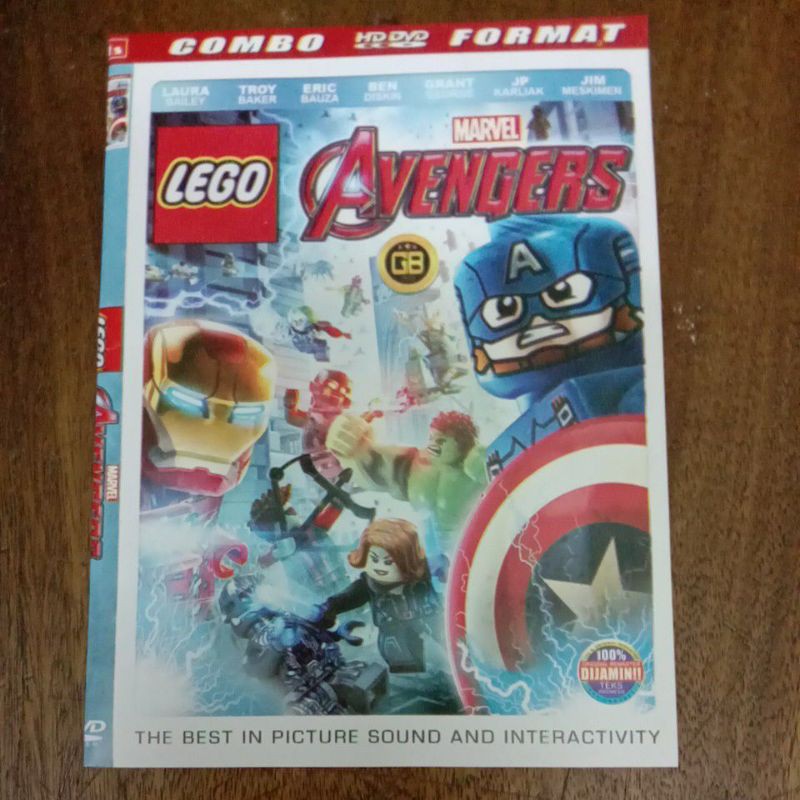 Lego Avenger kaset dvd