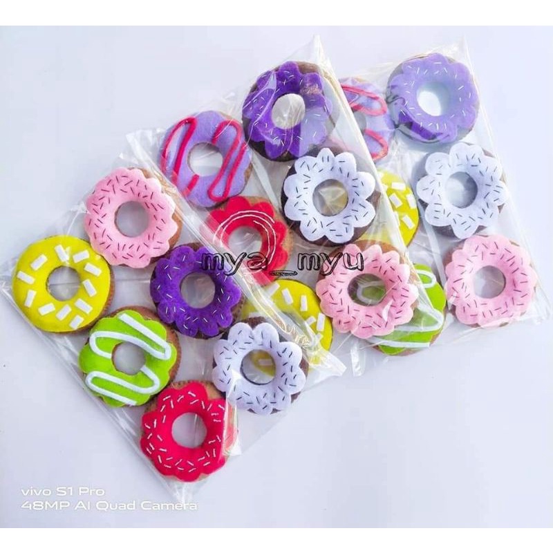 Mainan Donat flanel