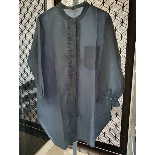 Tunik Biru Muda Indahbordir