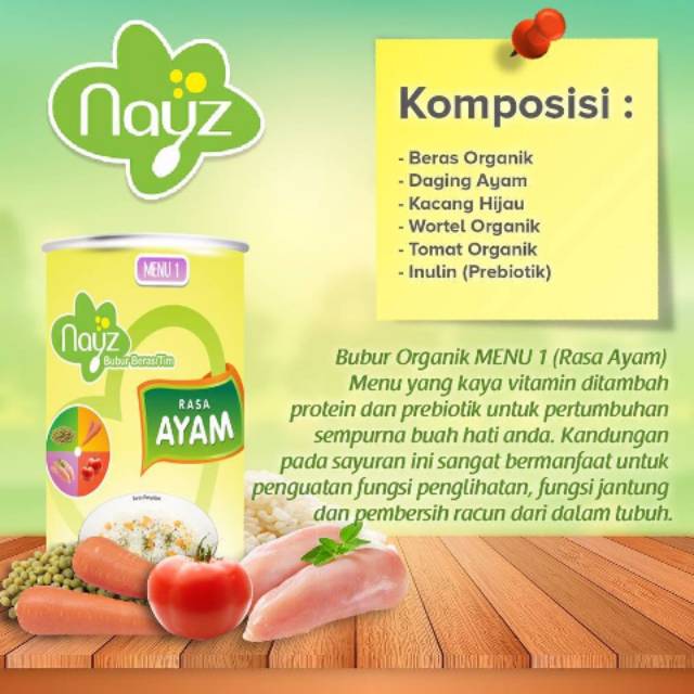 Nays Bubur Bayi Kaleng