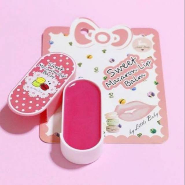 Sweet macaroon lipbalm