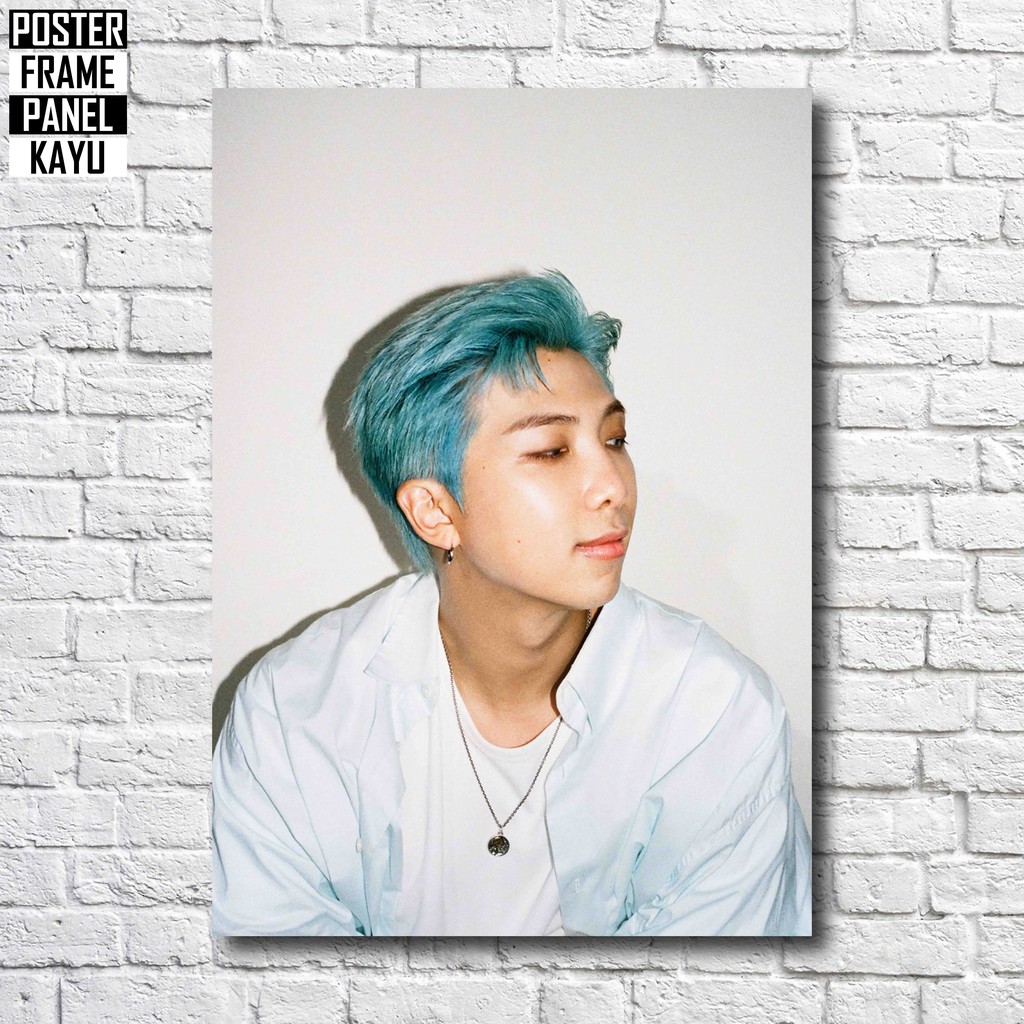 Poster BTS RM DYNAMITE Frame Kayu Solid A4 RM067