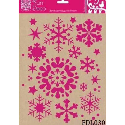 Fun Deco Stencil ~ Code FDL030