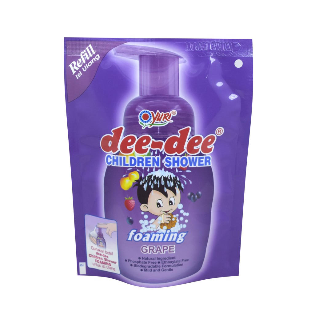 Dee-Dee Children Shower Foaming Refill Pouch 200ml