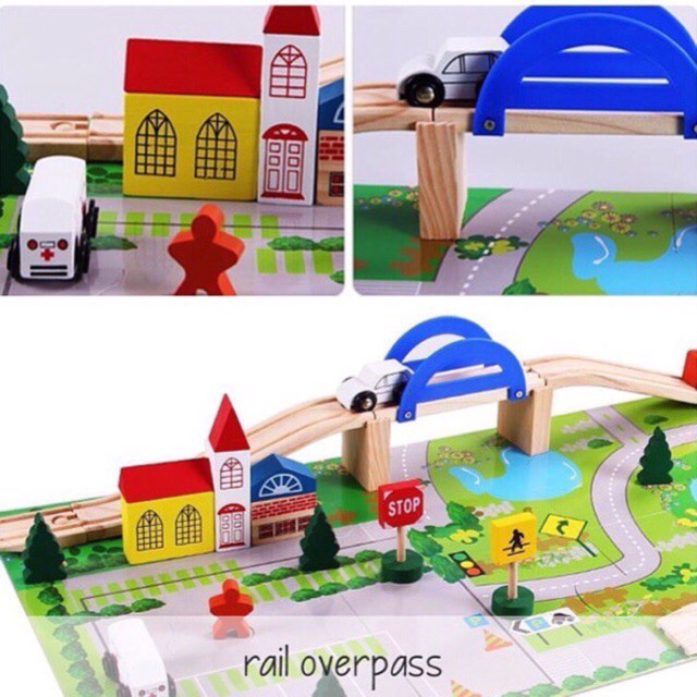 Educationshop Mainan Anak Rail Overpass