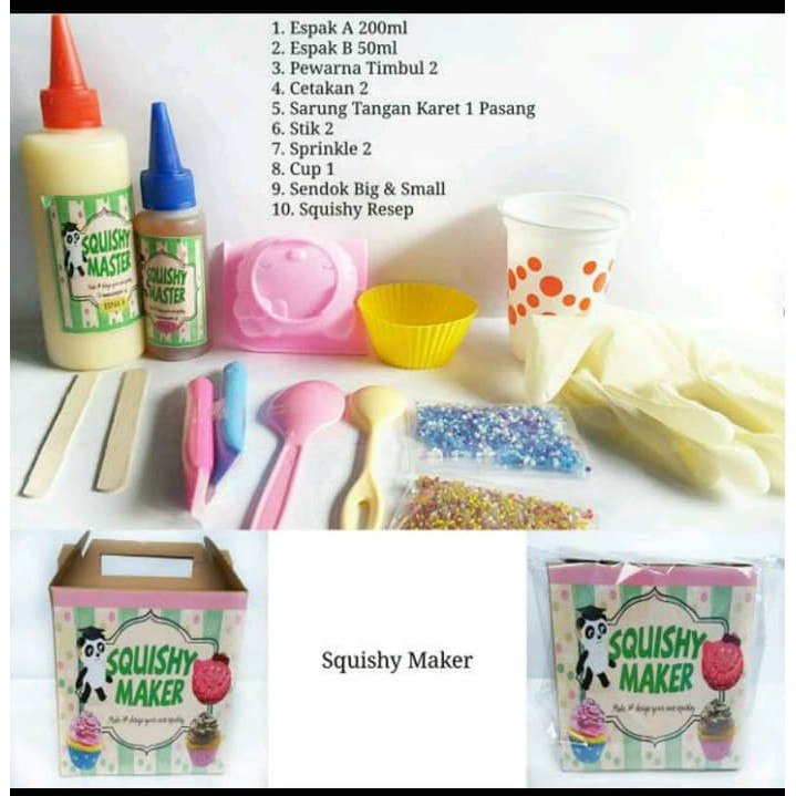 Squishy Maker/ Squishy Kit Murah
