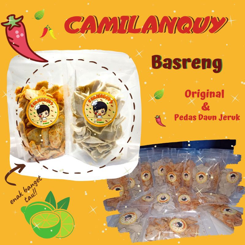 Basreng Camilanquy Pedas Original