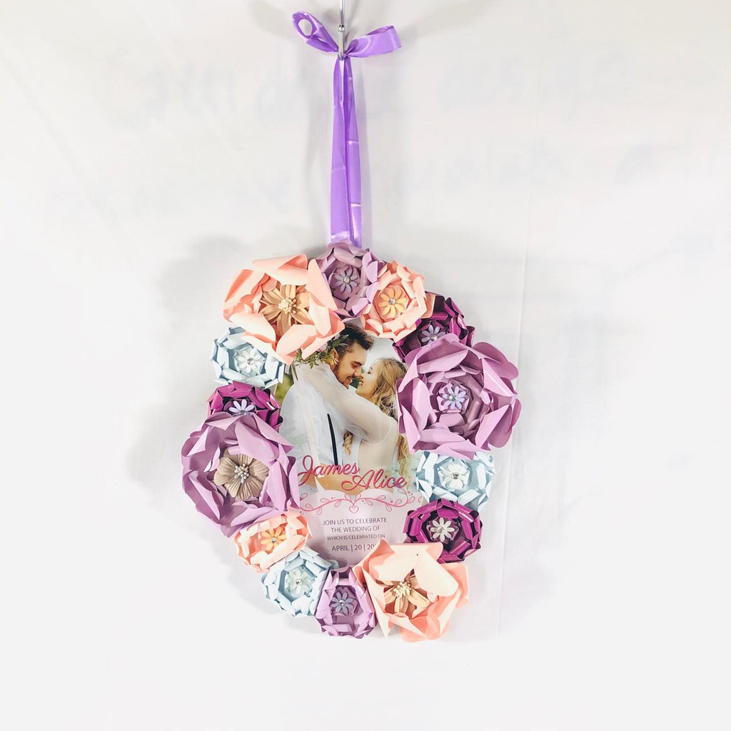 DIY Blooming Wreath