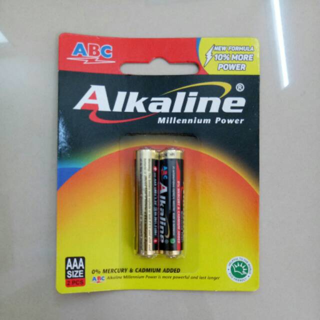 Baterai alkaline size AAA