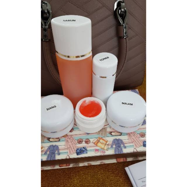Paket whitening extra glowing plus cerah
