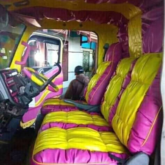 Sarung jok Canter pull interior