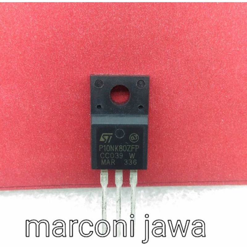 P10NK80ZFP transistor