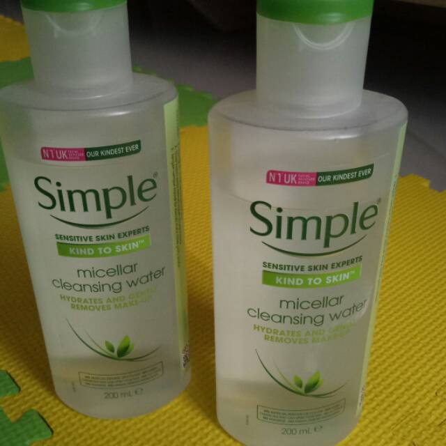 Simple micellar cleansing water preloved