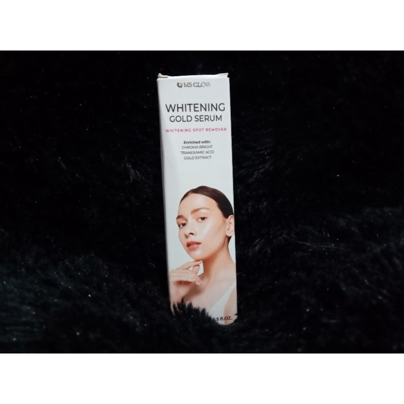 whitening gold serum