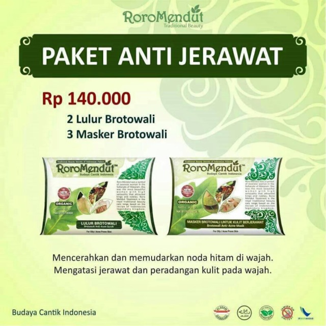 Roromendut Paket Brotowali