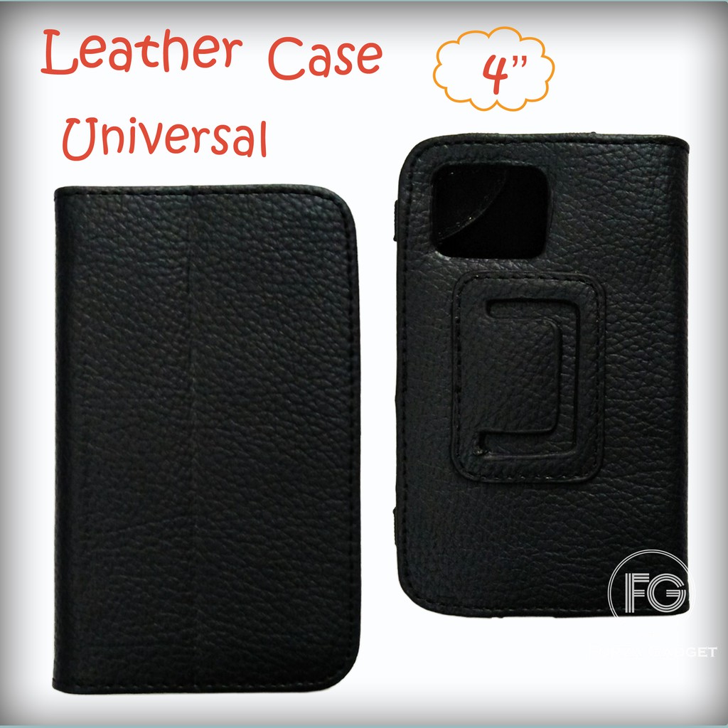 Leather Case Universal 4" inch