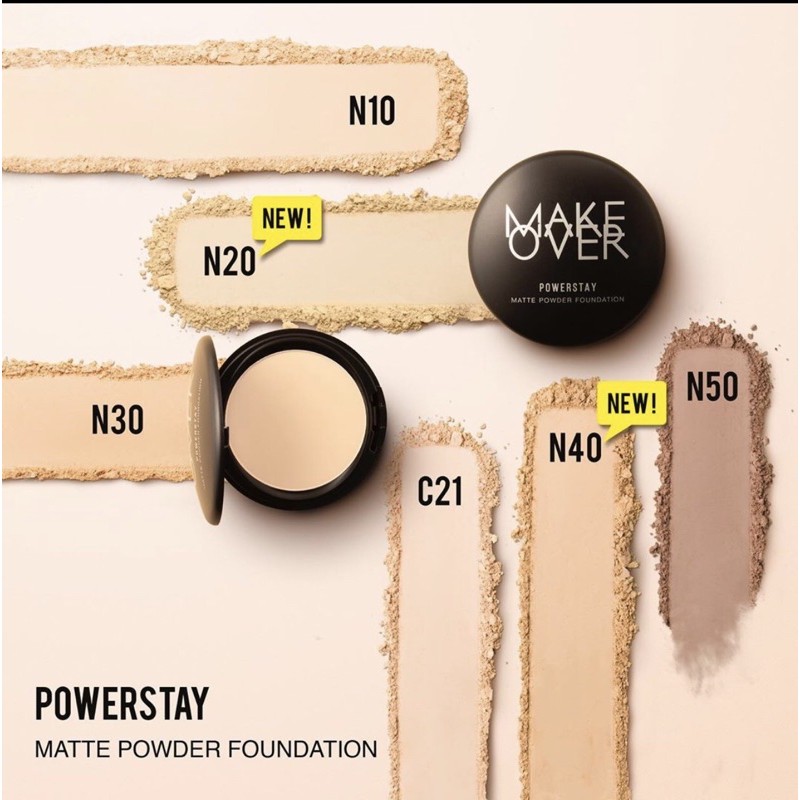 Make Over Powerstay Matte Powder Foundation