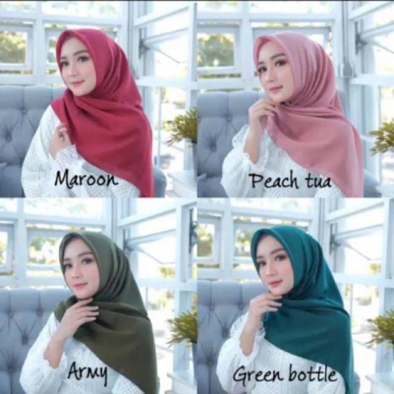 jilbab segiempat bella square