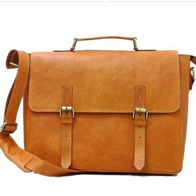 Tas Laptop Kulit