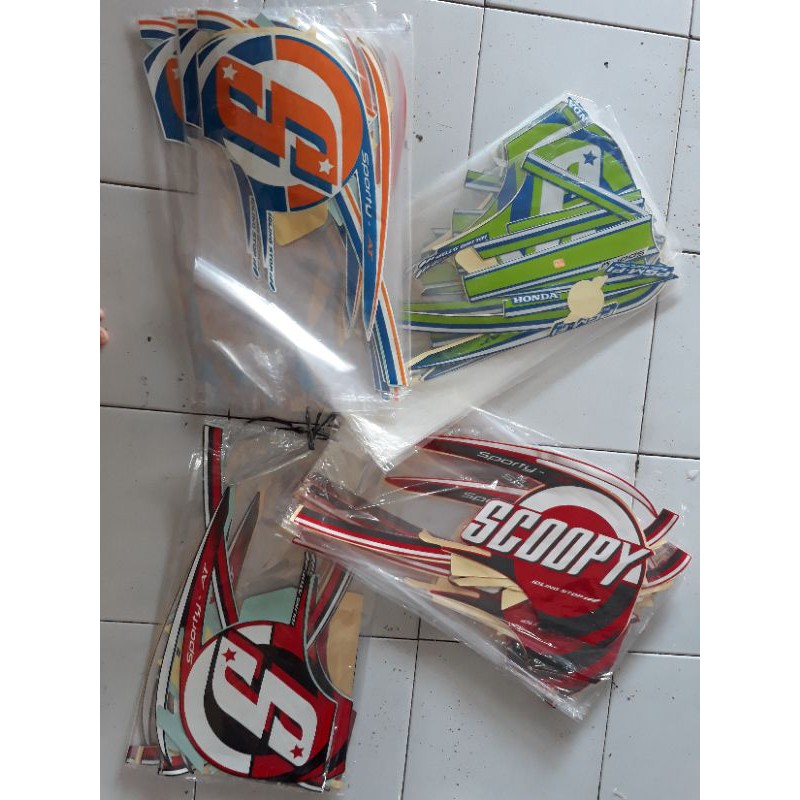 Striping scoopy tahun 2016