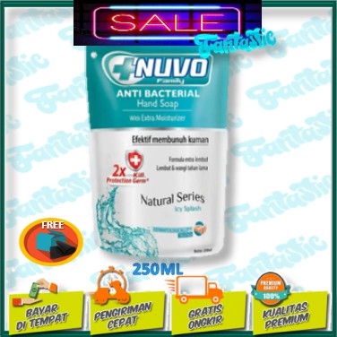 Nuvo Hand Soap Icy Splash Pouch