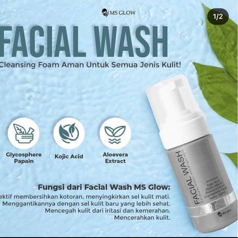 Facial wash MSGLOW
