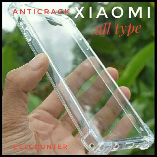 Softcase anticrack REDMI XIAOMI all type