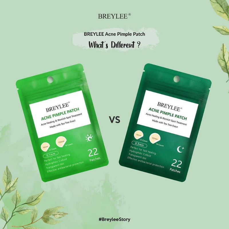 [BPOM] BREYLEE ACNE PIMPLE PATCH DAY NIGHT