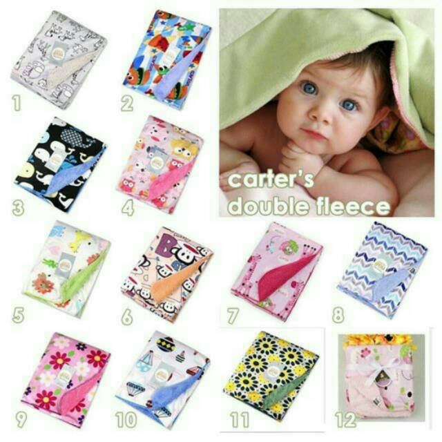 Selimut Carter Double Fleece