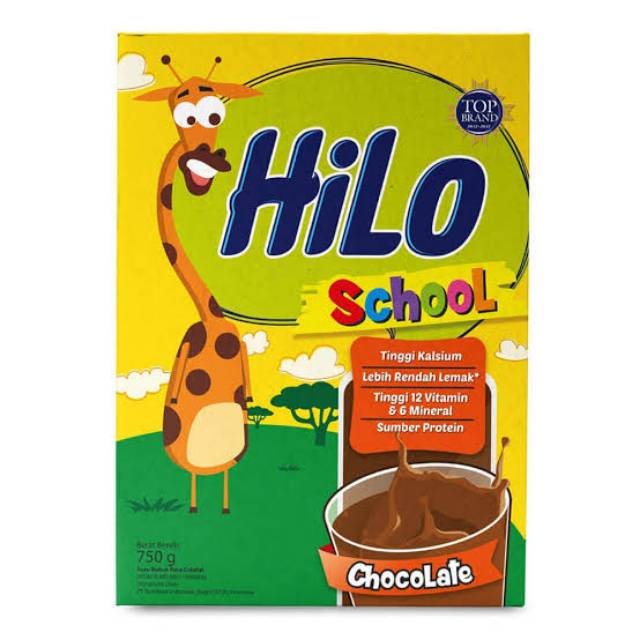 Hilo school coklat 750gram