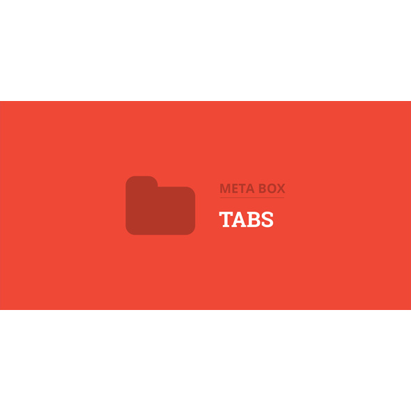 Meta Box Tabs Extension