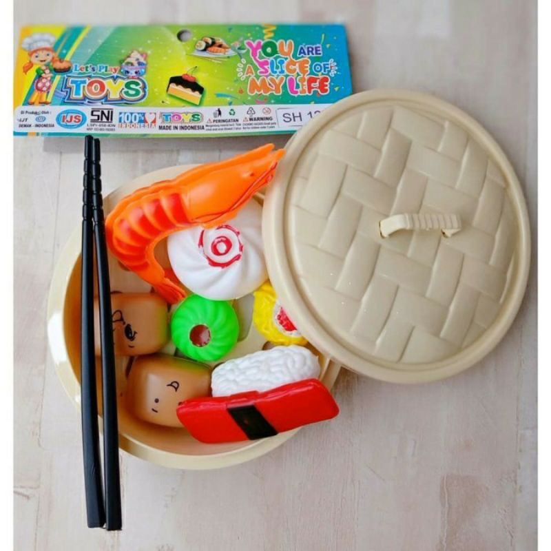 MAINAN DIMSUM ANAK REPLIKA DIMSUM