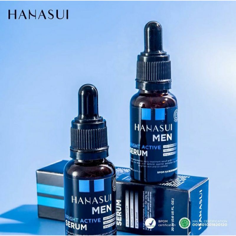 HANASUI SERUM MEN Bright active