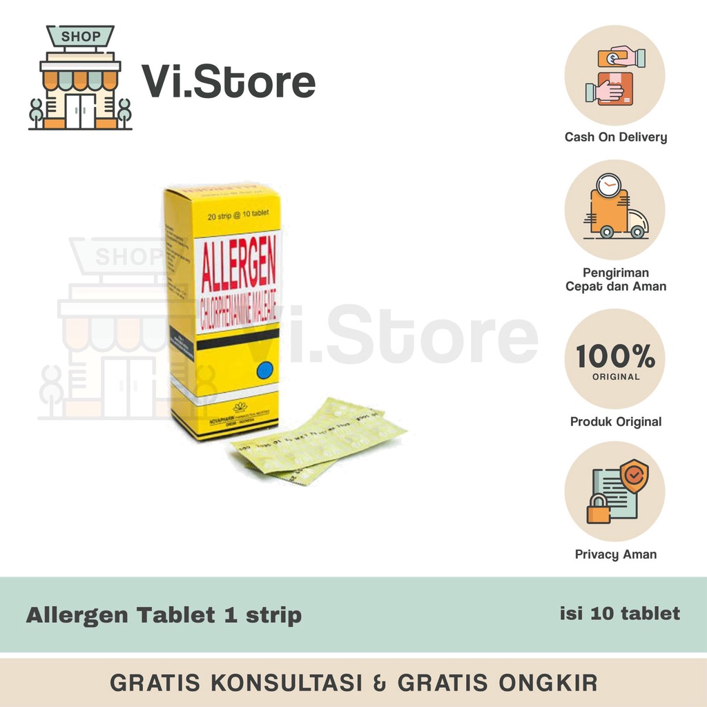 Allergen Tablet 1 Strip