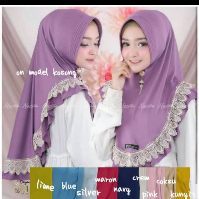 Jilbab DK colection jersey airis