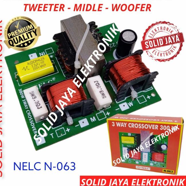 Crossover Pasif 3 Way ( 300W)
