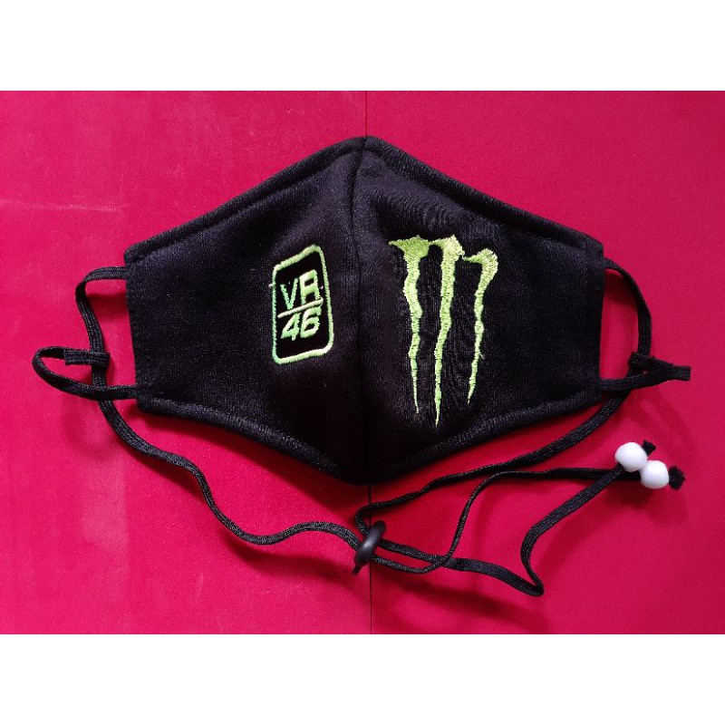 Masker Bordir VR|46 Black