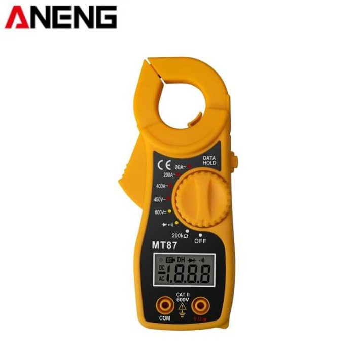 Digital Multimeter Voltage Tester Clamp - MT87