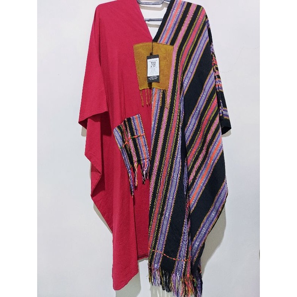 kaftan tenun sotis